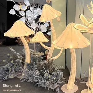 Grandes décorations de mariage modernes et élégantes en forme de champignon Aménagement spécial <span class=keywords><strong>pour</strong></span> hôtels et scènes <span class=keywords><strong>pour</strong></span> salles de mariage - Product Image 5