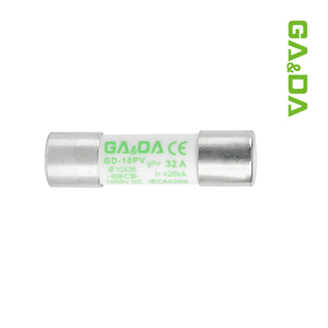 Dc năng lượng mặt trời loại 1000V DC 2A đến 32A hình trụ cầu chì liên kết điện áp thấp DC cầu chì - Product Image 5