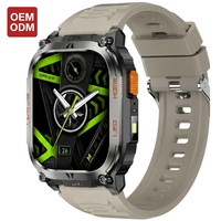 Montre Connectée VVS Outdoor Sport Multifonction Boussole GPS Positionnement Suivi Exercice Moniteur Cardiaque IP68 Étanche
