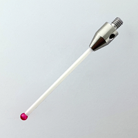 Stylet de sonde tactile CNC M4 100 mm D4 Boule en rubis D6 Tige en céramique Stylet droit stable pour positionnement CMM pour optique de précision