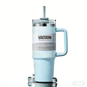 Gobelet isotherme en acier inoxydable de grande capacité 40 oz pour voiture |   Gobelet isotherme personnalisable pour les voyages - Product Image 5