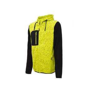U-POWER - EY174YF-4XL <b>Rainbow</b> Yellow Fluo full-zip sweatshirt - EAN 8033546413593 WORK <b>HOODIES</b> - Product Image 3