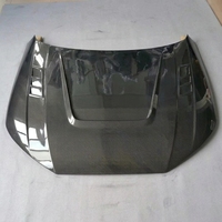 Nouveau capot moteur en fibre de carbone style requin avec installation par boulons et boulons inclus pour Audi A4 B9 2017-2024 ventilé