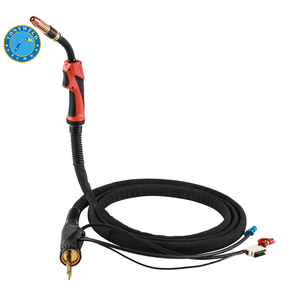 Câble de torche de soudage <span class=keywords><strong>Fronius</strong></span> AW4000 <span class=keywords><strong>MIG</strong></span>/<span class=keywords><strong>MAG</strong></span> et pistolet de soudage plaqué cuivre, options de longueur 3M/4M/5M - Product Image 1