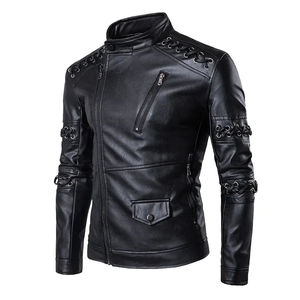 Stylish Men's Genuine <b>Leather</b> <b>Jacket</b> With <b>Long</b> Sleeve Latest Design High Quality Best Popular Style New Condition winter <b>jacket</b> - Product Image 3