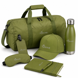 Quick Dry Sports Cap Travel Promotion Collection with Duffel <b>Bag</b> Notebook Bottle and Corporate Executive Gifts - Product Image 1