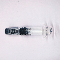 Seringues de sécurité préremplies 5 ml, embout Luer Lock, système à double chambre pour moutons, certifiées ISO, fabriquées en Chine