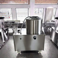 Industriële aardappel schilmachine, grote capaciteit fruit- en groentewas- en schilapparatuur voor snackfabrieken