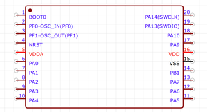STM32F030F4P6TR 코어 ARM 32비트 Cortex-M0 <span class=keywords><strong>CPU</strong></span> - Product Image 4