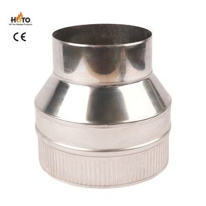 Système de <span class=keywords><strong>cheminée</strong></span> en acier inoxydable à double paroi certifié CE, garantie de plus de 5 ans, accessoires modernes pour cheminées, cheminées à bois - Product Image 5