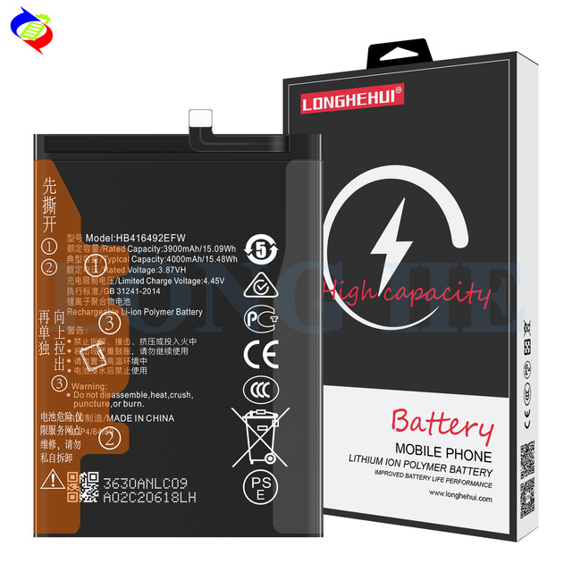 OEM New Battery HB416492EFW for Huawei Honor X8 2022/Honor X30i 4000mAh Brand New 0 Cycle