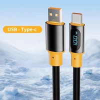 Cable de carga USB a tipo C PD100W Cable de carga rápida Cable de datos compatible con velocidad de datos de 480Mbps para tabletas USB C Teléfonos