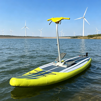 Planche à pagaie pour une personne, vélo aquatique, pédalo, planche de surf aquatique