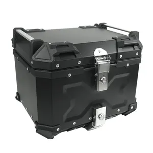 Custom 45L in lega di alluminio per moto scatola di coda resistente impermeabile caja superior de aluminio scatola superiore per moto