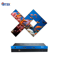 Controlador de Pantalla LED Comercial 8K HD de 1 Entrada y 15 Salidas, Diseño Personalizado, Sistema de Control Remoto Web Android