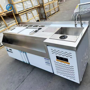 نادل بار رخيص محطة غير قابلة للصدأ كوكاتيل تحت بار قطرة في محطة كوكاتيل محطة كوكاتيل ثلاجة - Product Image 2