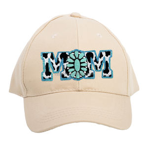 Türkisfarbene Blumen- & Western-inspirierte Gestickte Aufnäher Atemberaubende Kuhfell-Muster Schleife, Kreuz, Totenkopf & Blumen-Aufnäher zur Individualisierung - Product Image 3