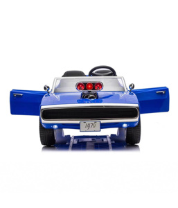 DQ1970 Dodge Coche Eléctrico de Plástico de 4 Ruedas con Licencia Oficial de 1970 para Niños con Sonido y Luces, Funciona con Batería - Product Image 1