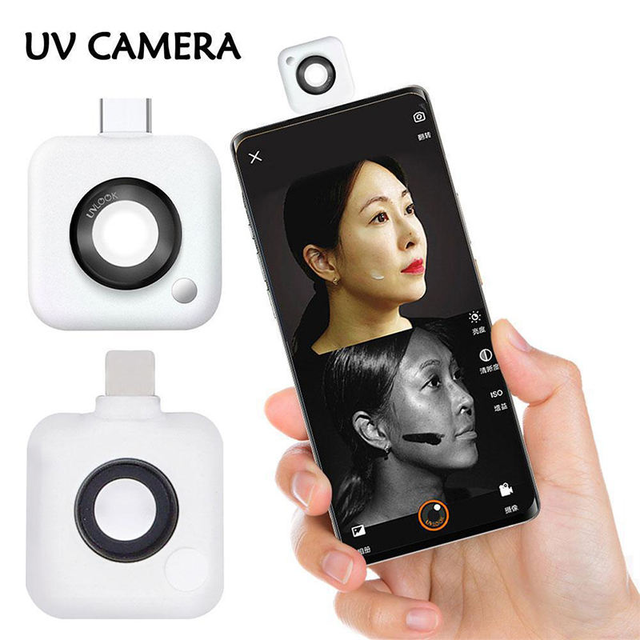 UVLOOK Mini UV Camera 2026 New Year Sunscreen and Makeup Observation Cosmetic Mirror Beauty & Personal Care Product