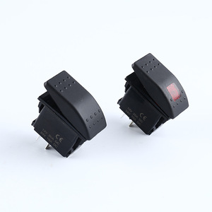 Interruptor basculante ASW-17-101D 12V 3A SPST ON-OFF con terminal de soldadura IP65, material ABS para uso automotriz y náutico. - Product Image 3