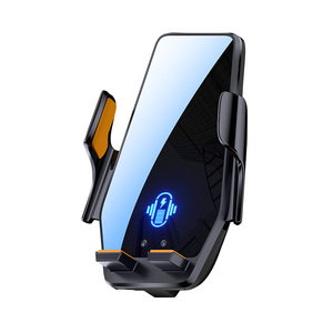 Support de téléphone avec <span class=keywords><strong>chargeur</strong></span> sans fil <span class=keywords><strong>Chargeur</strong></span> sans fil automatique pour iphone 15 Pro Max <span class=keywords><strong>Chargeur</strong></span> de voiture sans fil à serrage automatique Haute vitesse - Product Image 1