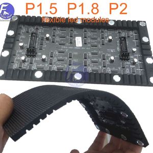 Panneau d'affichage Led d'intérieur image Flexible panneau d'affichage Led Module P1 P1.5 P1.8 P3