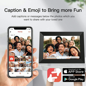 Fábrica <span class=keywords><strong>de</strong></span> China, descarga <span class=keywords><strong>de</strong></span> vídeo <span class=keywords><strong>de</strong></span> 10 pulgadas, marco <span class=keywords><strong>de</strong></span> fotos digital WiFi Android - Product Image 6