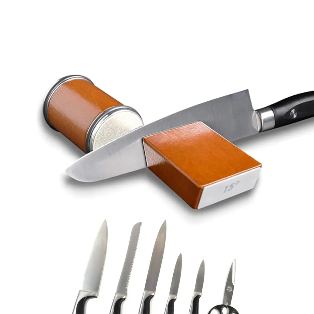 Rayshineストーンナイフ研ぎ器はあなたのナイフをよりシャープにしますローラーダイヤモンドタンブラーローリングナイフ研ぎ器ツールキット