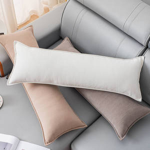 Almohada Larga para Respaldo, Soporte Lumbar, Relleno de Algodón PP, Diseño Moderno y Minimalista - Product Image 4