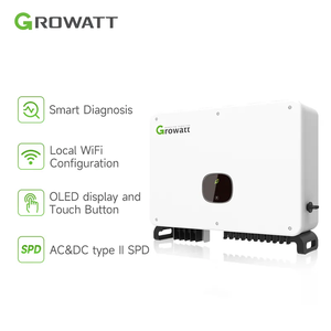 Growatt 15KW แบบแยกเฟส110V/220V บนกริด36kw 25KW โซล่าเซลล์36KTL3-XL กริดเชื่อมสำหรับบ้าน36KTL3-XL แยกเฟส1 - Product Image 2