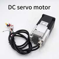 Moteur servo brushless 48V à couple élevé EtherCAT 1000W, bride 80mm, NEMA 34, IP65 avec sortie de câble arrière intégrée, 3000 tr/min