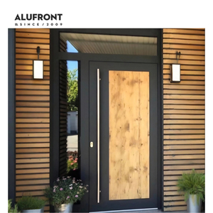 <span class=keywords><strong>Puerta</strong></span> de <span class=keywords><strong>Entrada</strong></span> Principal de Aluminio de Seguridad con Diseño Personalizado Antirrobo de ALUFRONT, <span class=keywords><strong>Puerta</strong></span> Pivotante de Seguridad para el Hogar - Product Image 3