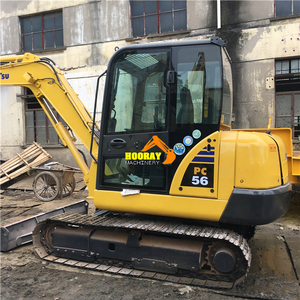 Excavadora de cadenas Komatsu PC56-7 usada de 5.5 toneladas, modelo 2018, motor S4D87E-1, precio económico en venta - Product Image 3