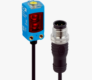 เซ็นเซอร์ตรวจจับวัตถุแบบโฟโตอิเล็กทริก SICK WTV4FE-8416A120A00 หมายเลขชิ้นส่วน 1123755 พร้อมระบบตัดแสงรบกวน V-Optics ระยะตรวจจับ 2-50 มม. รองรับ IO-Link - Product Image 1