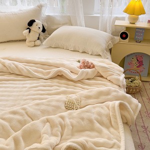 Toptan anne bebek sınıf tavşan peluş yumuşak klima özel <span class=keywords><strong>battaniye</strong></span> kanepe yatak kanepe için kalınlaşmış sıcak şekerleme kapak - Product Image 4