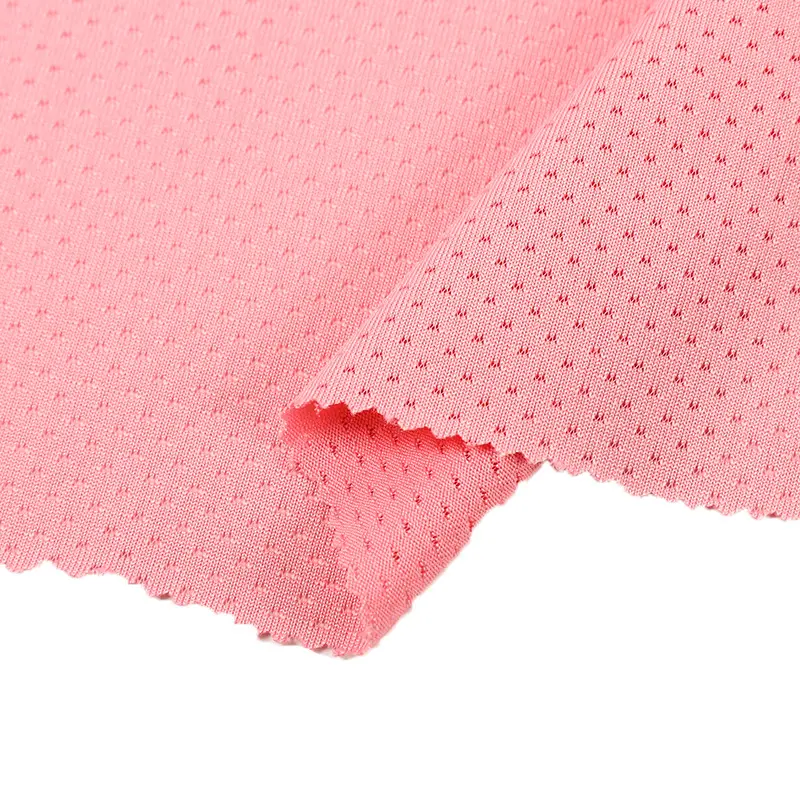 Elastic Textile Polyester und Spandex T-Shirt Butterfly Mesh Jacquard Futters toff für Anzug Sport Overs leeve Sport Inner Wear