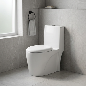 Inodoros de Porcelana de Marca Premium, Artículos Sanitarios para Baño, Inodoro de Cerámica Moderno de Una Pieza - Product Image 2