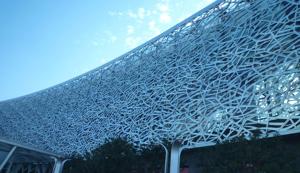 Panneaux de mur-rideau contemporains en aluminium avec design sculpté pour revêtement extérieur de bâtiment - Product Image 6
