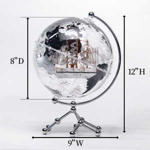 Wellfun ลูกโลกจีนทำมือใหม่สุดสร้างสรรค์ของตกแต่งลูกโลกโลกสีสันสดใสทันสมัยสำหรับในร่มตกแต่งบ้านสำนักงานนำของขวัญ - Product Image 2