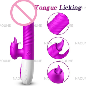 ไวเบรเตอร์แบบ<span class=keywords><strong>2</strong></span> <span class=keywords><strong>in</strong></span> <span class=keywords><strong>1</strong></span>ที่สั่นสั่นด้วยลิ้นสั่น7ความถี่ของเล่นทางเพศสำหรับผู้หญิงเครื่องสั่นรูปกระต่ายสำหรับผู้หญิงของเล่นทางเพศสำหรับผู้หญิง - Product Image 4