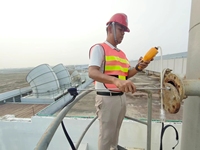 Détecteur portable d'oxygène et de COV OC-1000 pour espaces confinés, usage industriel, stockage de 100 000 données, alarme à deux niveaux, protection IP65 élevée