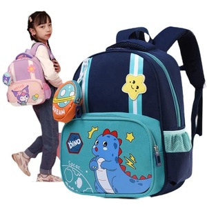 Zaino su misura del dinosauro & del coniglio del fumetto dei bambini per gli studenti della scuola primaria & il grado 1-123 per il <span class=keywords><strong>maschio</strong></span> & la femmina - Product Image 1