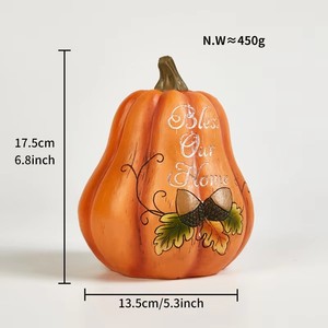 Foam Pumpkin Decorations with Custom Logo Assorted Sizes for Halloween Christmas Easter Party Decorations Environment-Friendly - Product Image 3