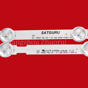 ZR-175 Retroilluminazione <span class=keywords><strong>LED</strong></span> per TV <span class=keywords><strong>LG</strong></span> <span class=keywords><strong>32</strong></span> Pollici, Striscia <span class=keywords><strong>LED</strong></span> ROW2.1 REV0.9 1 Tipo A1 6916L-1204A per <span class=keywords><strong>LG</strong></span> 32LN5100 32LN540B - Product Image 2