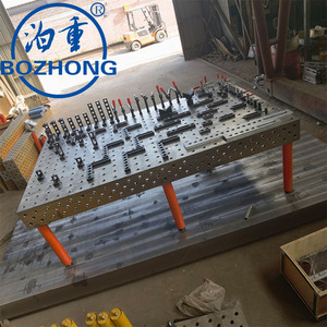 <span class=keywords><strong>Station</strong></span> de soudage multifonctionnelle Nouvelle table de soudage en fonte grise Acier 3D D28/D16 avec accessoires de soudage - Product Image 1