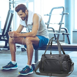 Folding Travel Duffel <strong>Bag</strong> Ladies Shoes Travel <strong>Bags</strong> With Shoe Compartment Tote <strong>Sports</strong> <strong>Bag</strong> for <strong>Women</strong> Customized logo - Product Image 6