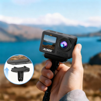 Nouvelle caméra d'action WIFI 5K 60fps avec support à dégagement rapide, écran tactile 2,2 pouces et EIS 6 axes pour le cyclisme en plein air, la moto et la conduite
