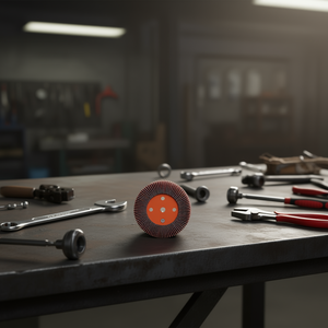 Roue à lamelles abrasives Ttake 30x10 mm, grain 60, tige de 6 mm pour le meulage - Product Image 3