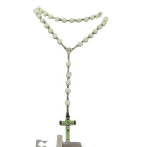 <span class=keywords><strong>Chapelet</strong></span> en plastique en gros, perles acryliques lumineuses, <span class=keywords><strong>chapelet</strong></span> catholique en croix - Product Image 3