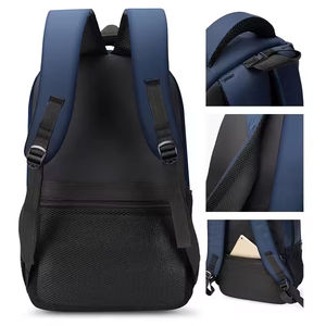 Vente en gros Sacs pour ordinateur portable pour étudiants d'université Sac à dos Oxford étanche Durable antivol Fermeture à glissière Sac de voyage d'affaires - Product Image 5